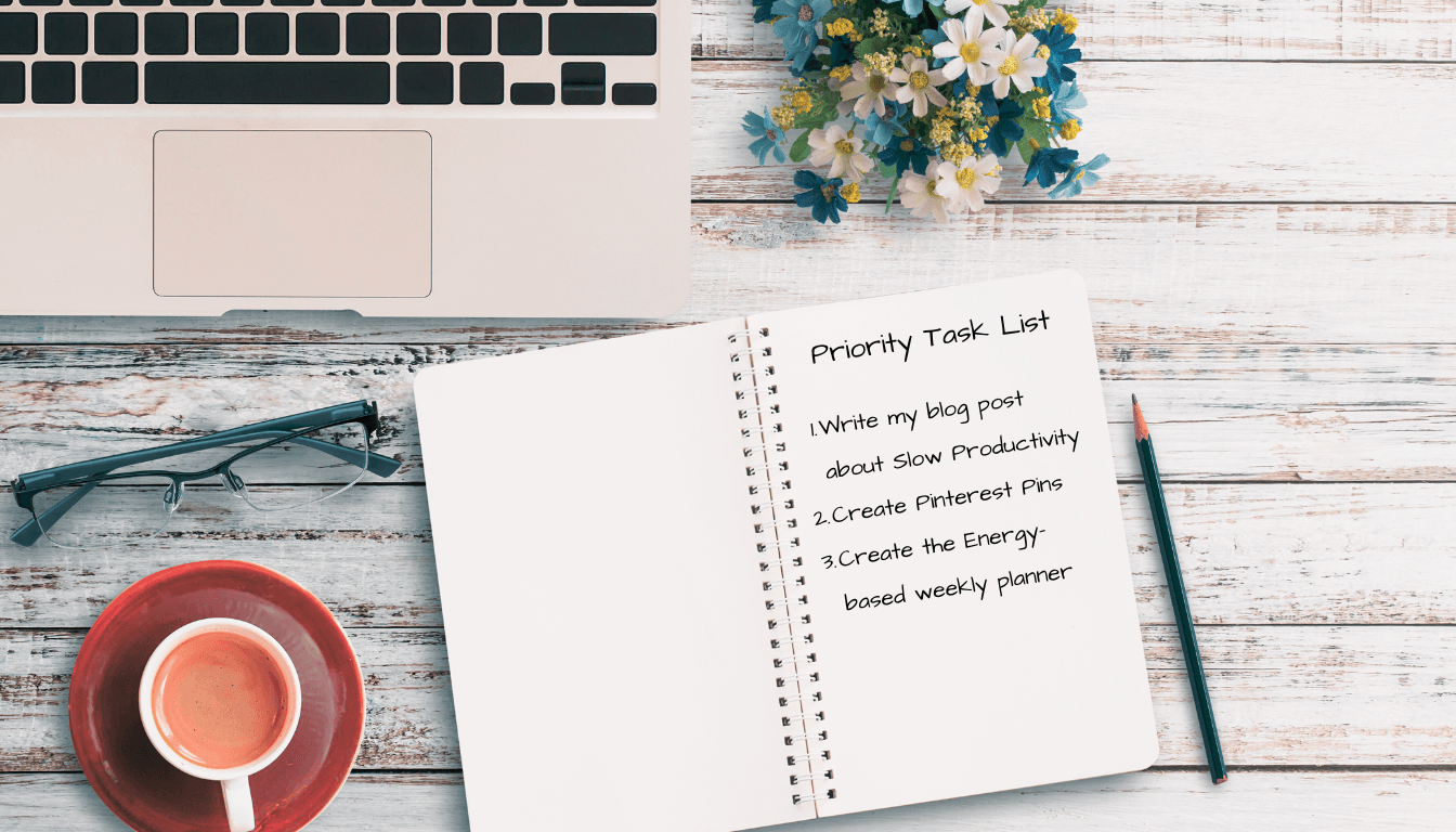 How to Implement slow productivity
