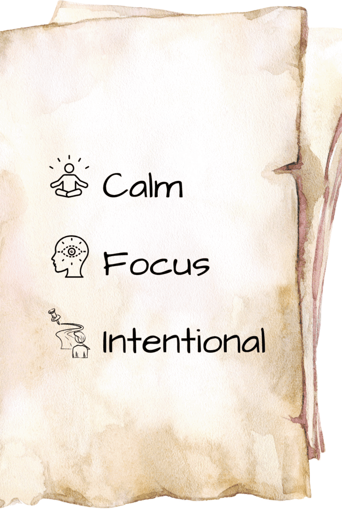 Slow Productivity in 3 Words
