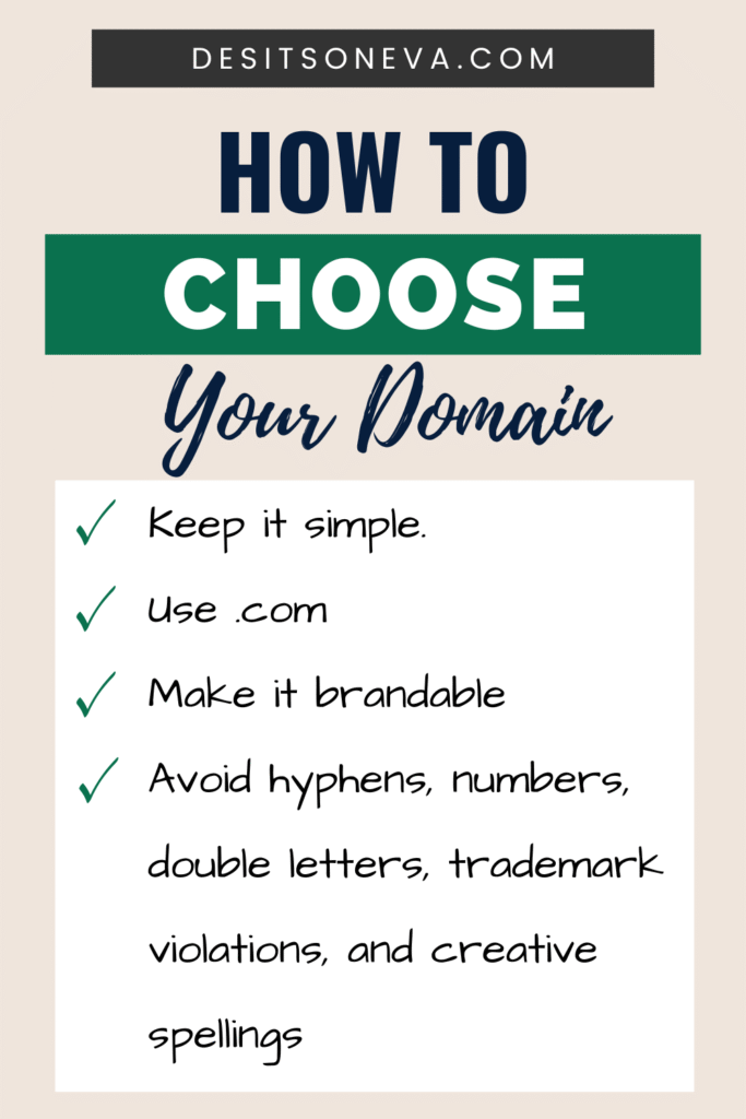 domain selection